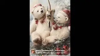 С Рождеством !!!Merry Christmas !!! #белыймедведь #медведь #zoo #polarbear #animals #polarbearlove