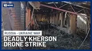 Russia Claims 20 Killed In Ukrainian Drone Strike In Occupied Kherson Region | 10 News