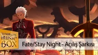 Fate/Stay Night - OP 『Sachi Tainaka - Disillusion』 (T&uuml;rk&ccedil;e &Ccedil;eviri / Lyrics) #&Ccedil;evirmansBox