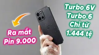 OFFICIAL: OnePlus Turbo 6 and 6V. 9000mAh battery, Snapdragon 8S Gen 4, 165Hz display, 13-layer w...
