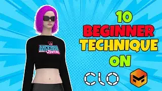 10 Things you not know about CLO3D/ Marvelous Designer as Beginner