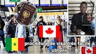Info Canada 🇨🇦 comment faire pour obtenir visa Canada tr&egrave;s facile en wolof