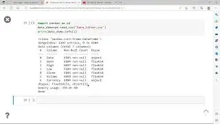 #info()  method in Pandas