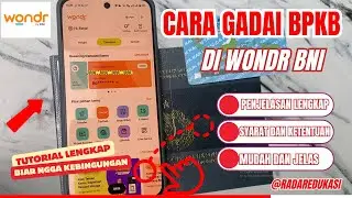 Cara Gadai BPKB Motor atau Mobil di Wondr BNI