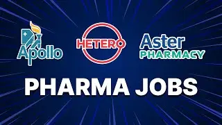 Jobs by Data Marshall, BVR Consultancy, Optimus Pharma |  #pharmacist  #dpharm #bpharmacy #mpharm
