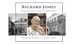 Richard Jones - How I Became a Dhamma Teacher