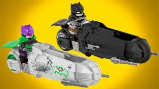 LEGO Batman White Knight | Joker White Knight | Batcycle Unofficial Minifigures