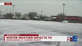 Hendersonville winter weather impacts 4 p.m. update