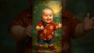 standup comedy by baby podcaster #memes #ai #baby #aiart #funny #comedy