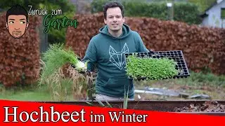 Hochbeet im Winter - Bepflanzen, Düngen, Winterfest machen