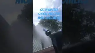 More pressure washing customers with google my business #powerwashing #pressurewasher #housewash
