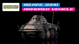 Sd.Kfz. 234/1 Armored Vehicle 