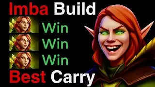 New IMBA Carry Windranger Immortal | Dota 2 7.40b