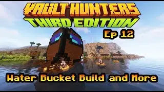 Create Ore Crusher and Flower Farm | Vault Hunters Modded Lets Play Ep 12