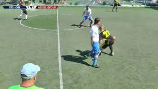 Обзор матча | 2school 4 : 3 ASSISTANT GROUP #SFCK Street Football Challenge Kiev