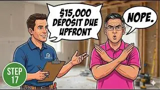 Your First Real Estate Win Day 17:   Contractor Payments and Deposits