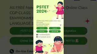 Pstet 2024 Notification #pstetpaper1 #shortsyoutube