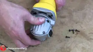 How to Replace the Gear Box on a DeWalt D28402 Grinder--A Quick Fix (Part # 623586-00SV)