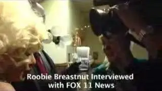 RooBiE BreastNuT Interview With Fox 11 News...CAMpY & CHEAP!