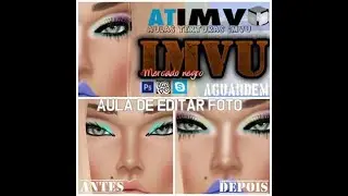Como criar pele(skin) no IMVU 2022-  Modulo: Como colocar pircing Aula 4