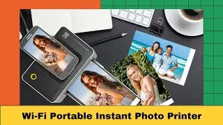 Wi-Fi Portable Instant Photo Printer Premium Quality Full Color Prints