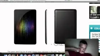 Google Nexus 7 Tablet First LEAKED Picture & Official Specs Run Android 5.0 Jelly Bean?
