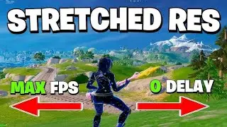 How to get STRETCHED RESOLUTION  in Fortnite (FPS Boost) (Chapter 6)
