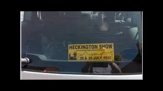 Win a pair of Heckington Show weekend passes worth &pound;30 - just by displaying a free car sticker!