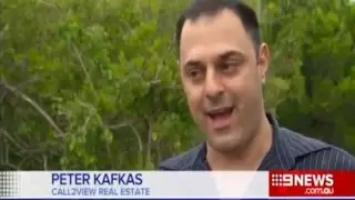 Peter Kafkas Darwin Real Estate Expert on 9 News