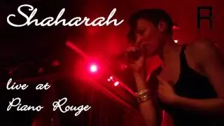 Shaharah - Stand By Me - Beautiful Girl - live at Piano Rouge