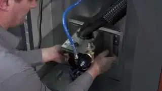 RTB burner service cleaning