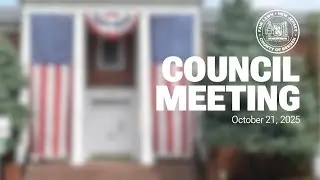 Fair Lawn Council Meeting, October 21, 2025 [Full]