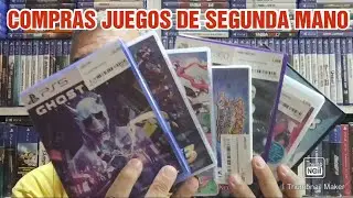 You buy second-hand games.