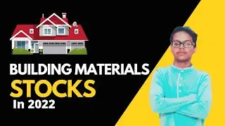 best building materials stocks in Indian market  #2022 #akm