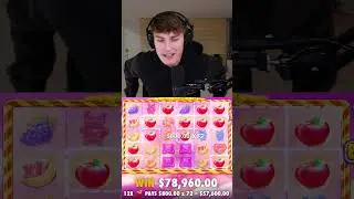 MY BIGGEST FEATURE SPIN WIN ON SWEET RUSH BONANZA!