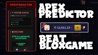 ApexPredictor - BloxGame AI Showcase (Mines, Crash, Blackjack & Slide)
