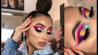 Trying Hot New Shit !! | Full Face Of New Makeup ft ABH Riviera Palette