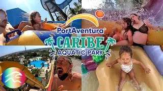 🌊CARIBE AQUATIC PARK desde DENTRO 🎥 LO GRABAMOS TODO⛔  | Familia Mañana