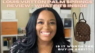 LOUIS VUITTON PALM SPRINGS MINI 2 YEAR REVIEW...IS IT WORTH YOUR COIN IN 2021? + WHAT FITS INSIDE