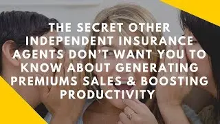 Independent Insurance Agents | First Carrier Productivity Solution