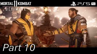 Mortal Kombat 11 Ultimate Part 10 To Hell And Back (Scorpion) (PS5 Pro, No Commentary)