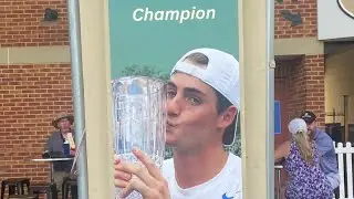 Greensboro native John Isner loved being back at the Winston-Salem Open