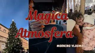 Morning VLOGMAS 🎄 Atmosfera natalizia a Bologna | Una mattinata con noi☕