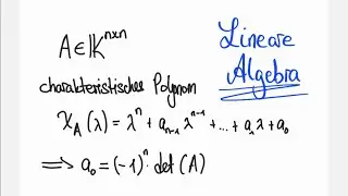 Characteristic polynomial and determinant | Linear algebra