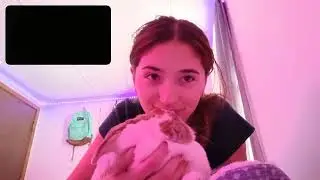 Since y'all don't believe I have a bunny her she is ( her name is ice cream)