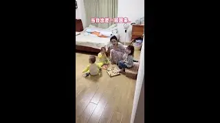 When I return from business trip, I'm a wet nurse. #family routine #child care #post-marital life