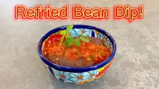 Refried Black Bean Bean Dip &ndash; Game Day Recipes