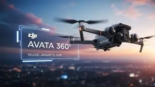 DJI Avata 360 - RELEASE In January 21, 2026!