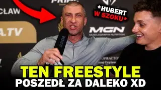 KAZIK PRZESADZIŁ NA FREESTYLE'U XD HUBERT MUSIAŁ TO PRZERWAĆ..!