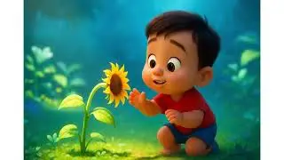 Laddoo and the Magical Sunflower 🌻 | 3D Kids Story | Calm & Bright Kids Story | Educational video